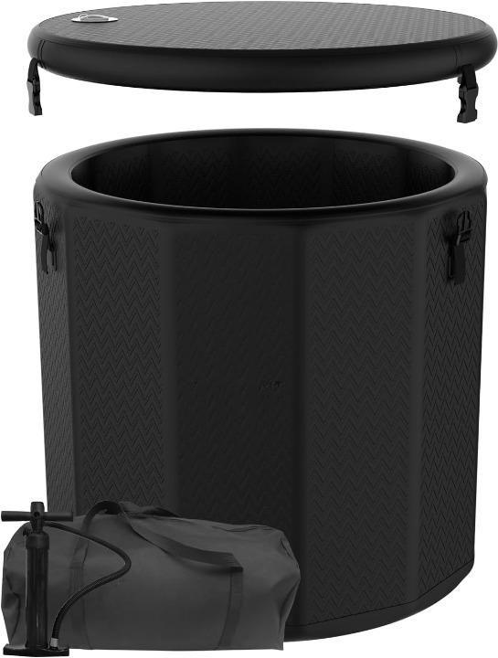 CryoCore™ XL Inflatable Ice Bath – 186-Gallon Cold Plunge Tub