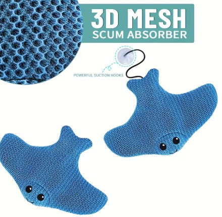 Hot Tub Scum Absorber - Reusable Spa Oil Absorbing Sponge, Floating Scum Ball for Jacuzzi & Bathroom Cleaning