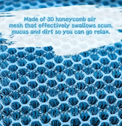 Hot Tub Scum Absorber - Reusable Spa Oil Absorbing Sponge, Floating Scum Ball for Jacuzzi & Bathroom Cleaning